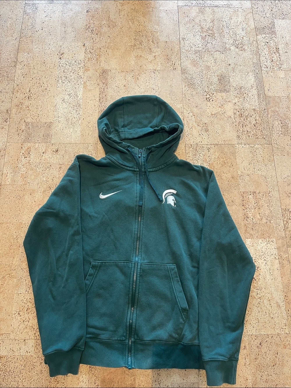 Nike Michigan State Full-Zip Hoody Size M
